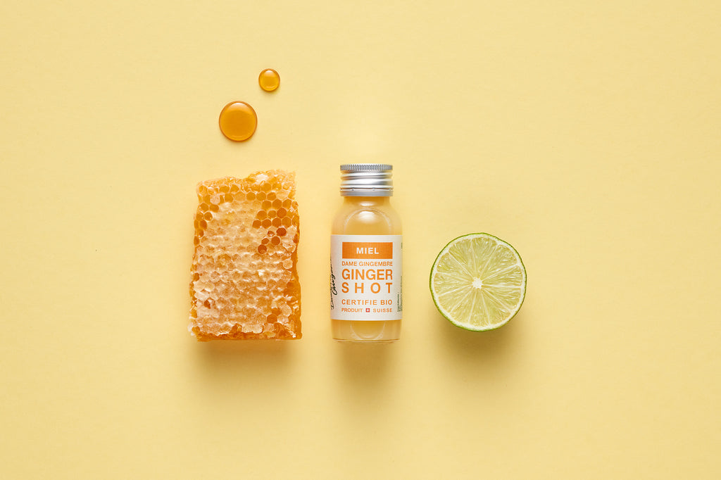 Pack de 14 shots Gingembre & Miel
