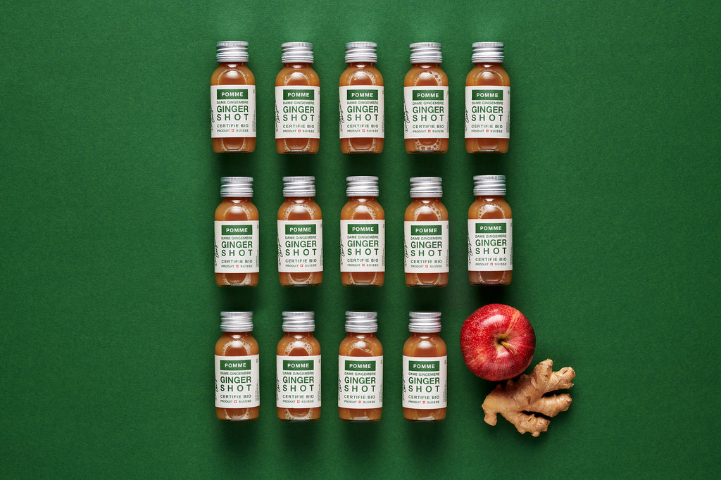 Pack de 14 shots Pomme, Gingembre & Citron