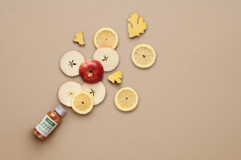 Pack de 14 shots Pomme, Gingembre & Citron