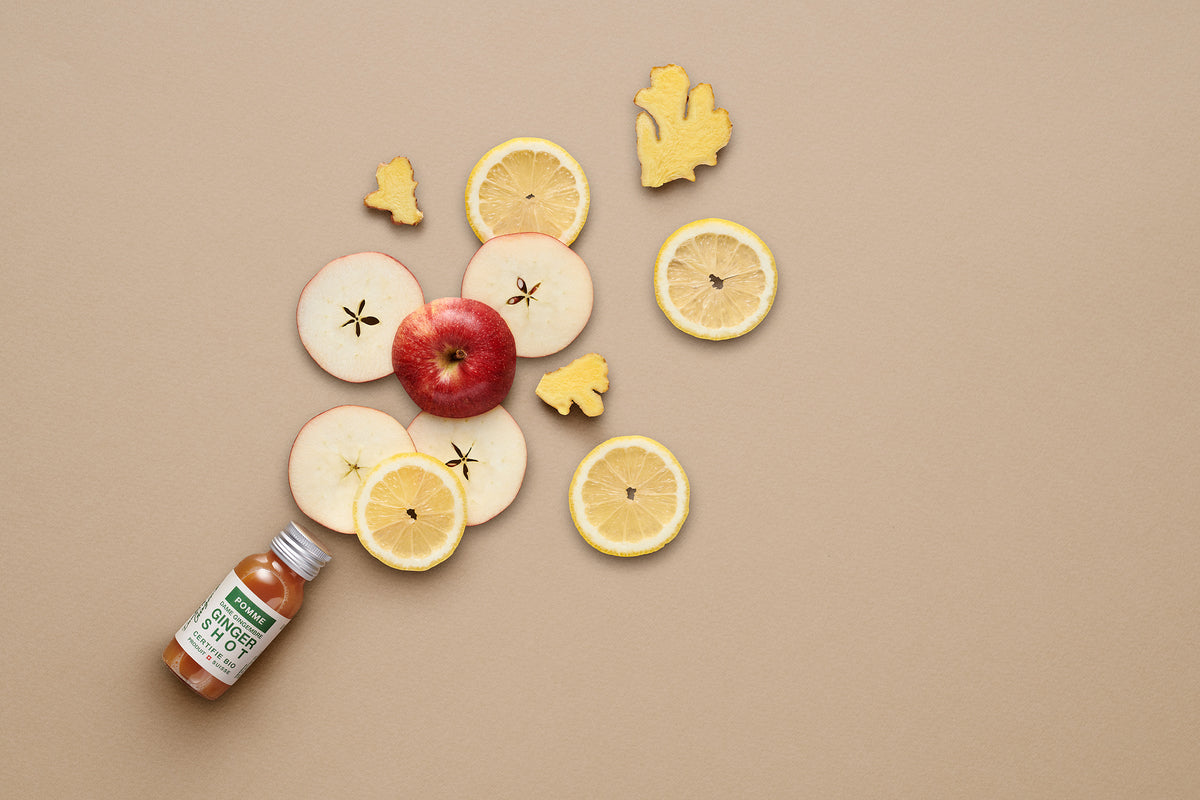 Pack de 14 shots Pomme, Gingembre & Citron